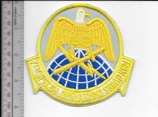 US Air Force USAF 7th Special Operations Squadron Air Force Special Op.NO TARIFF