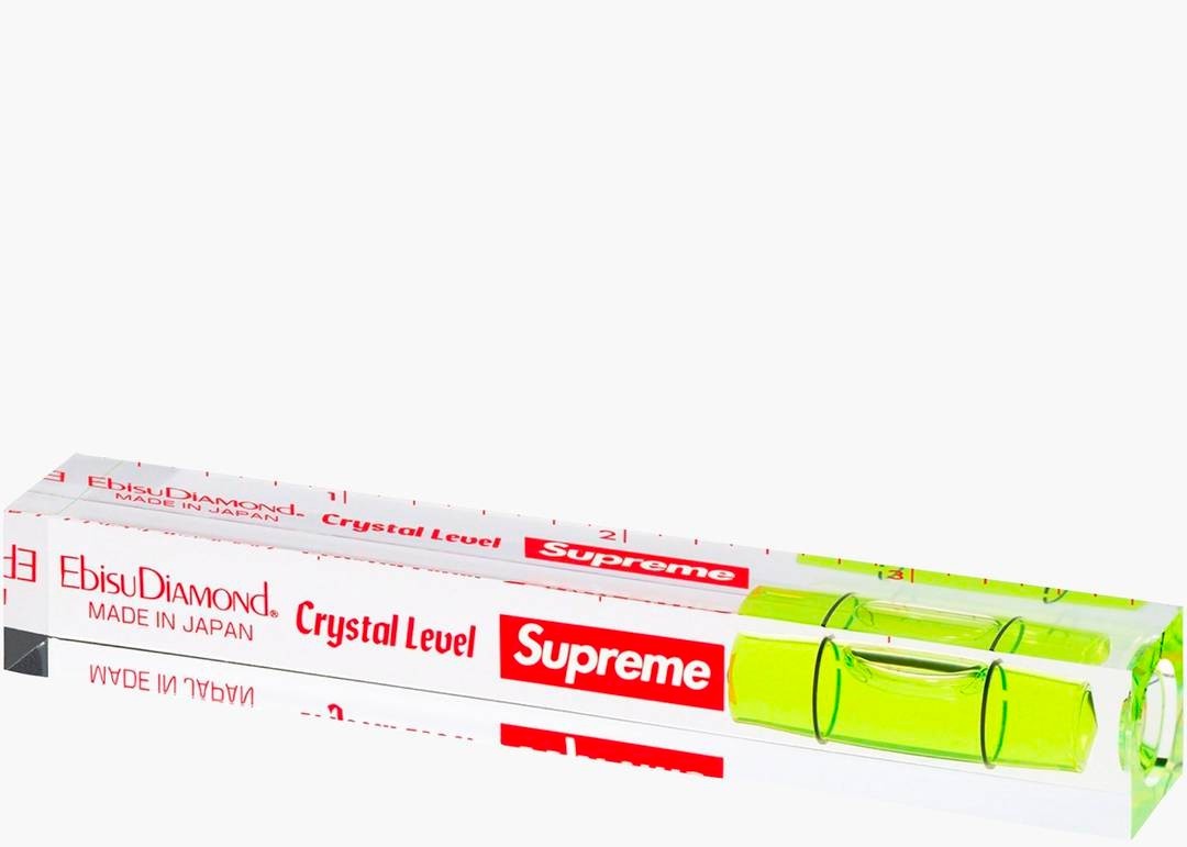 SUPREME/ Ebisu Diamond Crystal Level Clear/ SS22 Week 10/ Brand New