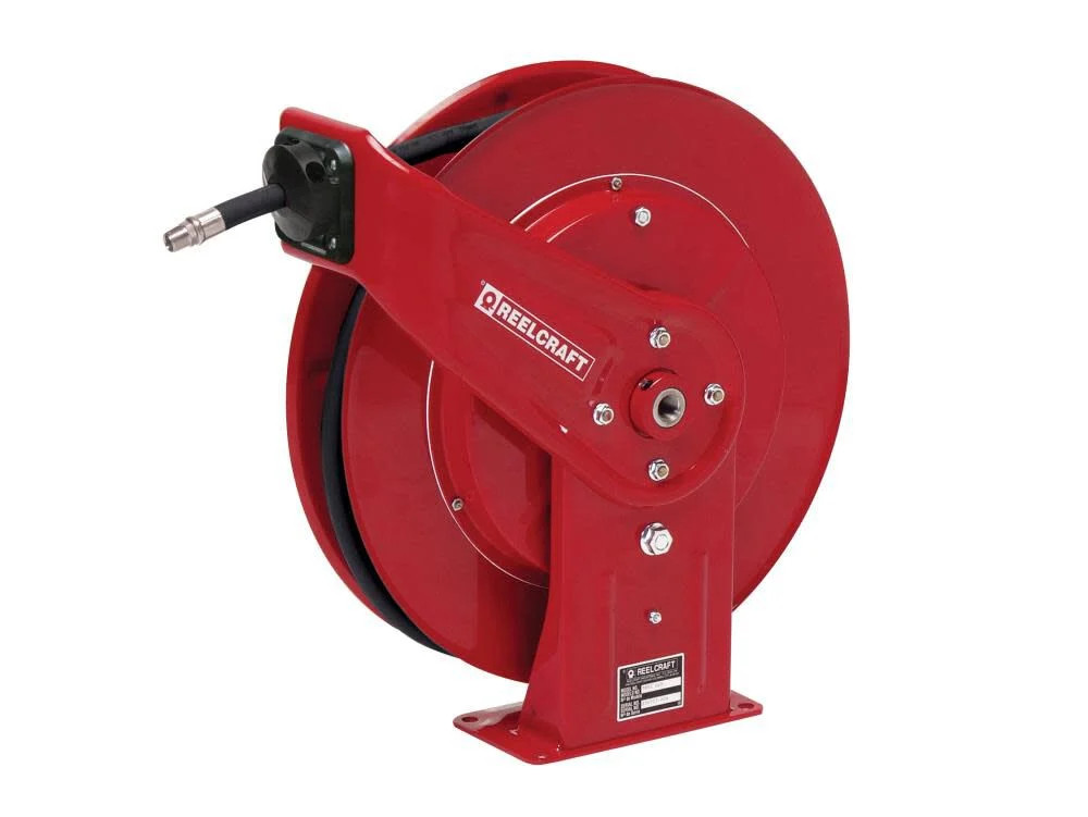 Reelcraft Fuel Hose Reel With Hose Steel Series 7000 3/4In X 25'