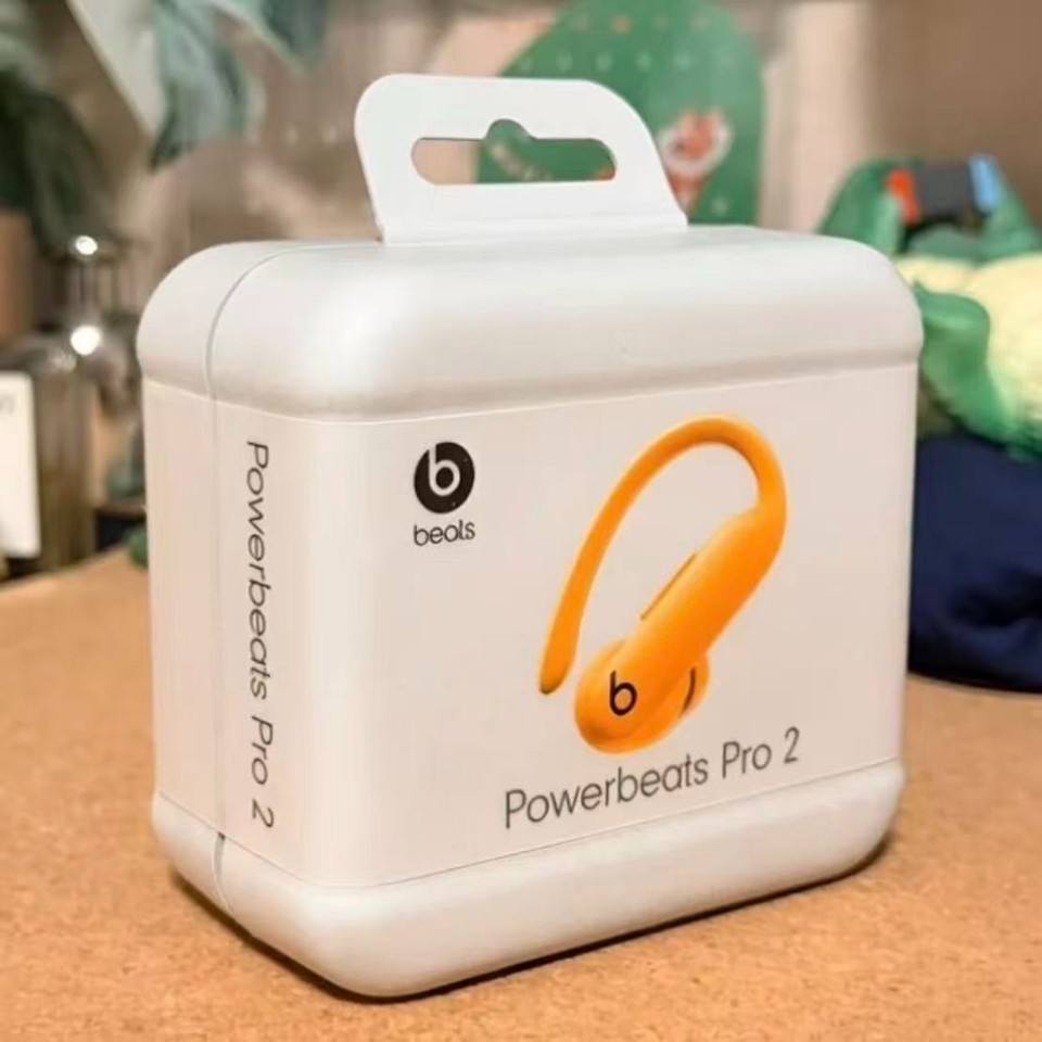 Beats Powerbeats Pro 2 Noise Cancelling Earbuds Headphones - Electric Orange