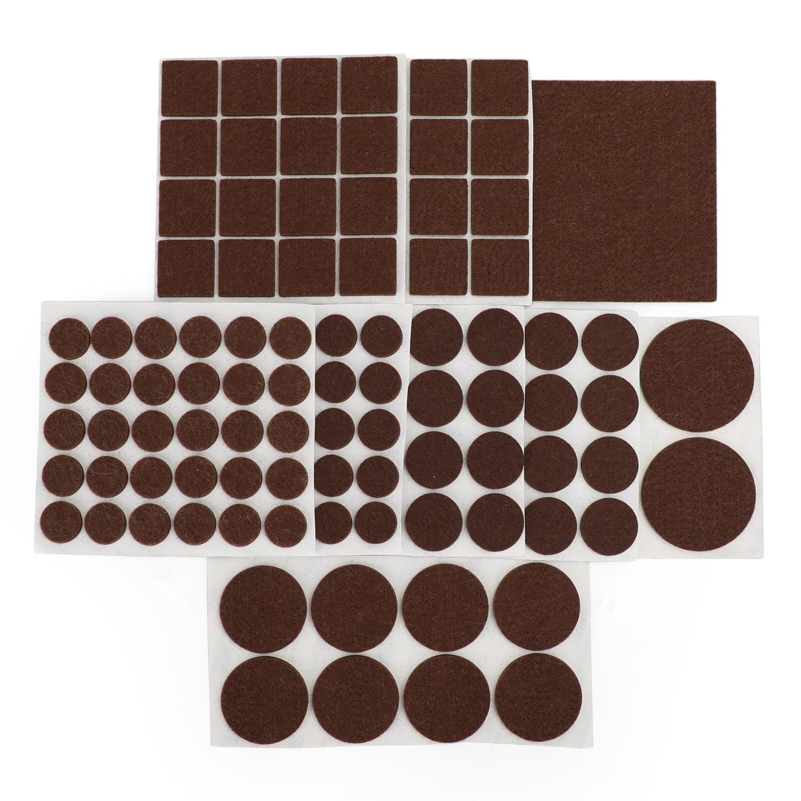 145Pcs Furniture Pads Chair Leg Floor Protectors Felt Pads Hardwood Floors,
