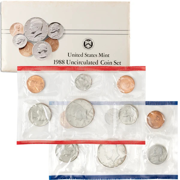 1988 P & D - U.S. Uncirculated Mint Set (OGP)