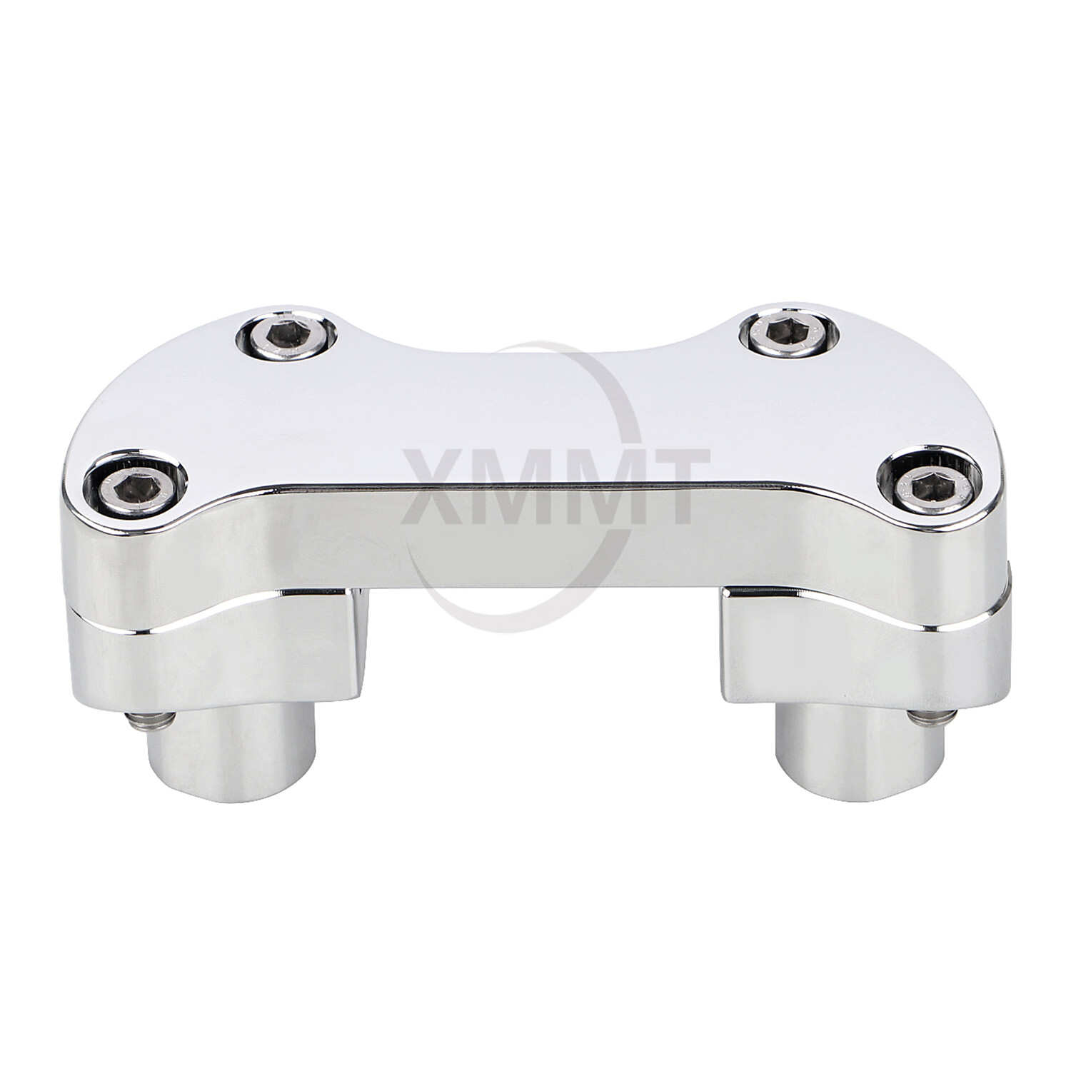 2" Risers 1" Handlebar Clamp For Harley Softail Deluxe FLSTN Dyna Fat Bob FXDF
