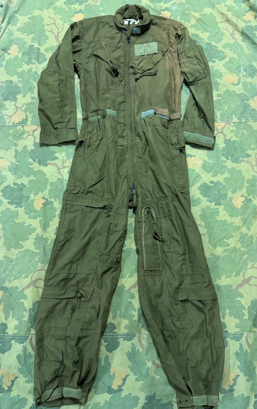 Vietnam War U.S. Pilot Uniform Summer Flying Coveralls DSA 1968 38 Regular