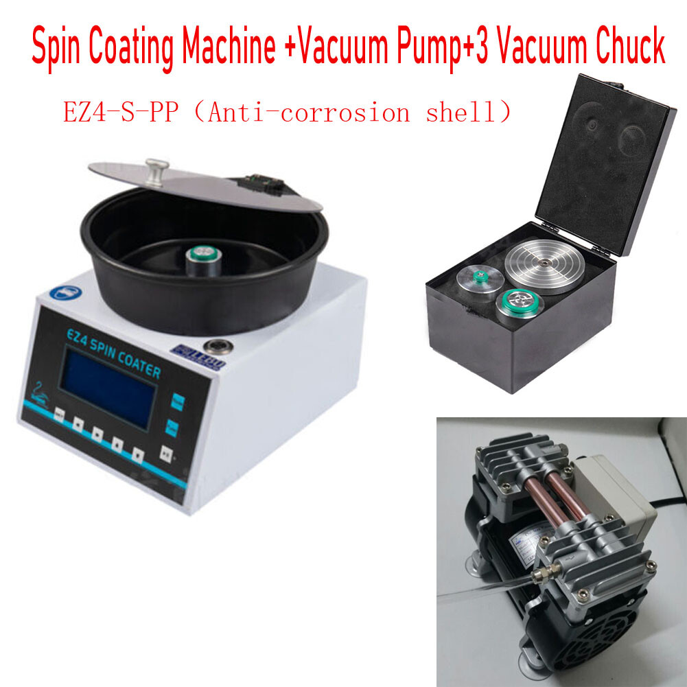 EZ4 Spin Coater Super Compact Spin Processor Glue Spin Coating Machine 110V