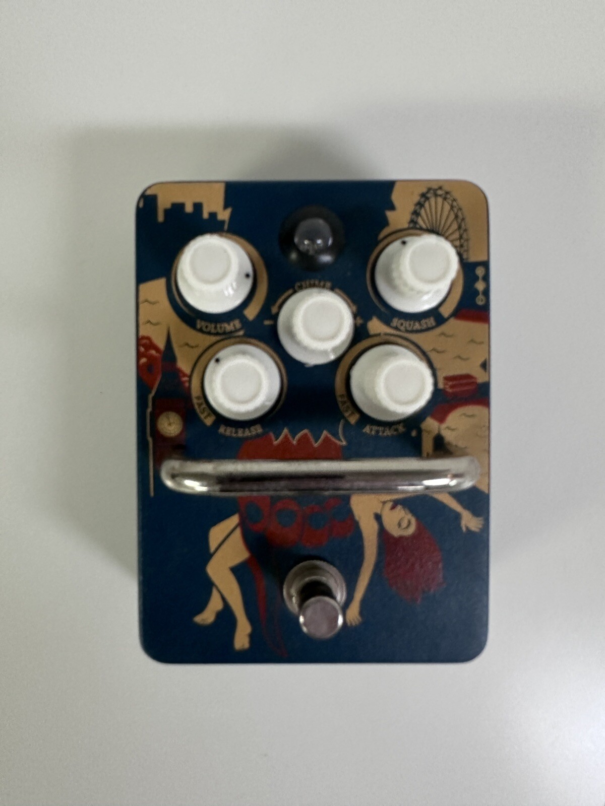 Orange Kongpressor Optical Class A Compressor Pedal - Used - Great Shape!
