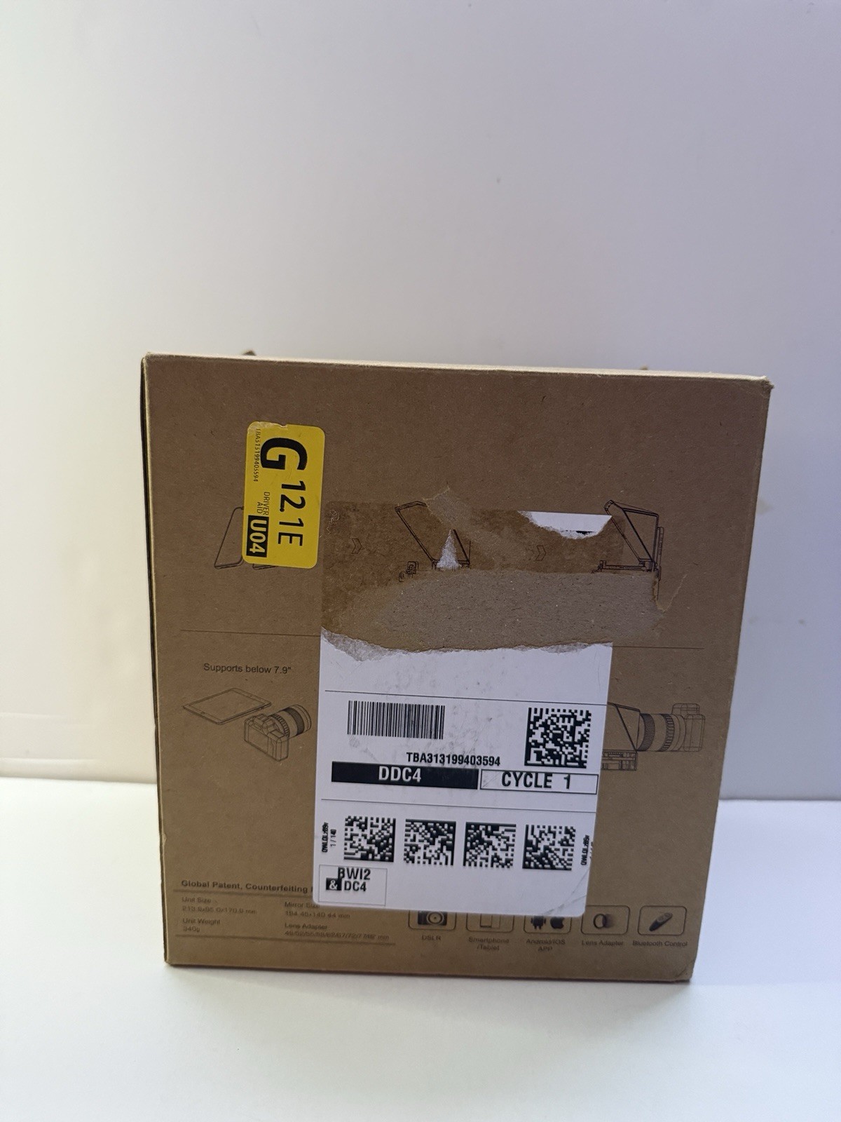 Smartphone iPad Desview T2 Teleprompter 8” Tablet DSLR Interview Camera Open Box