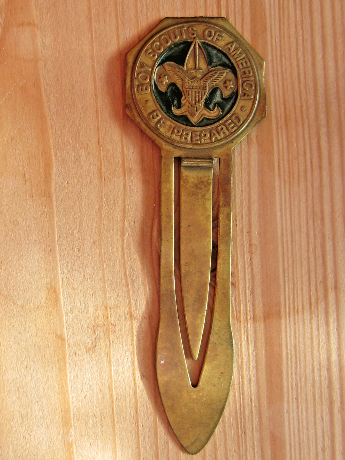 Boy Scouts of America, Antique Metal Bookmark