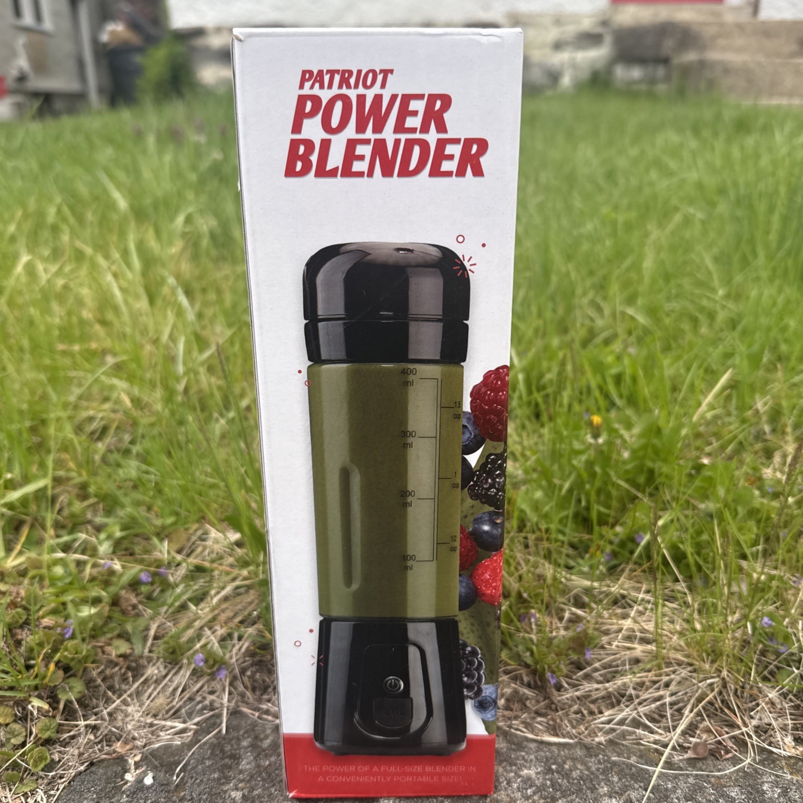 Patriot Health Alliance Cordless Portable & Rechargeable Powerful Blender - NEW