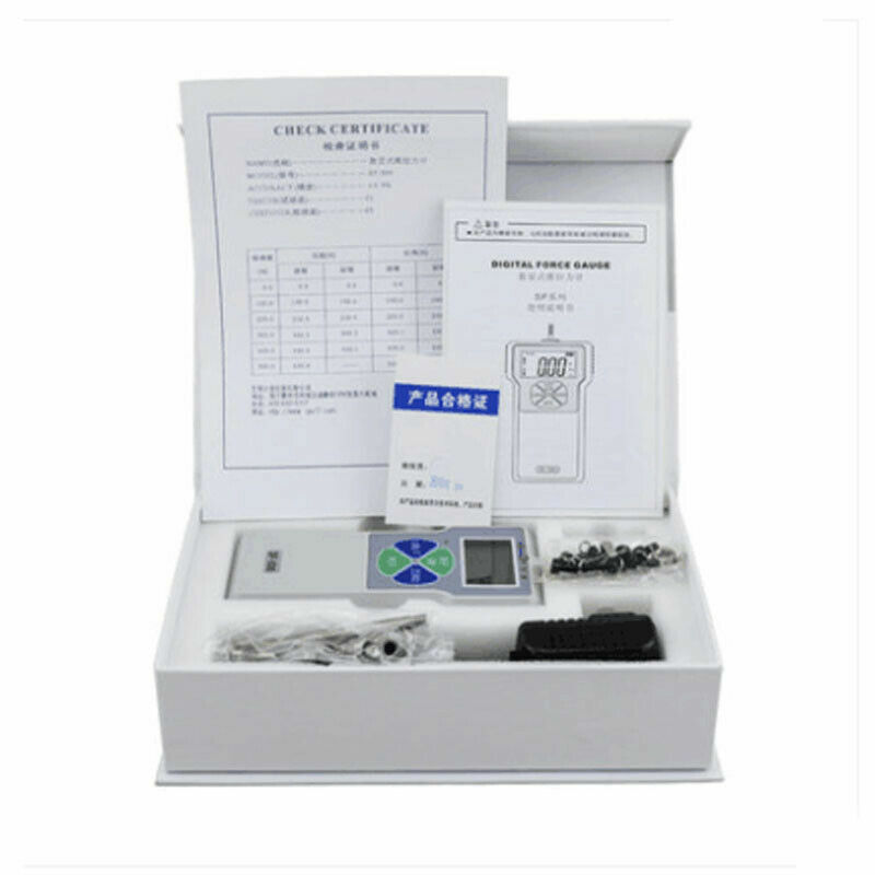 High Precision 2-500N LCD Digital Dynamometer Push Pull Force Gauge Tester Meter
