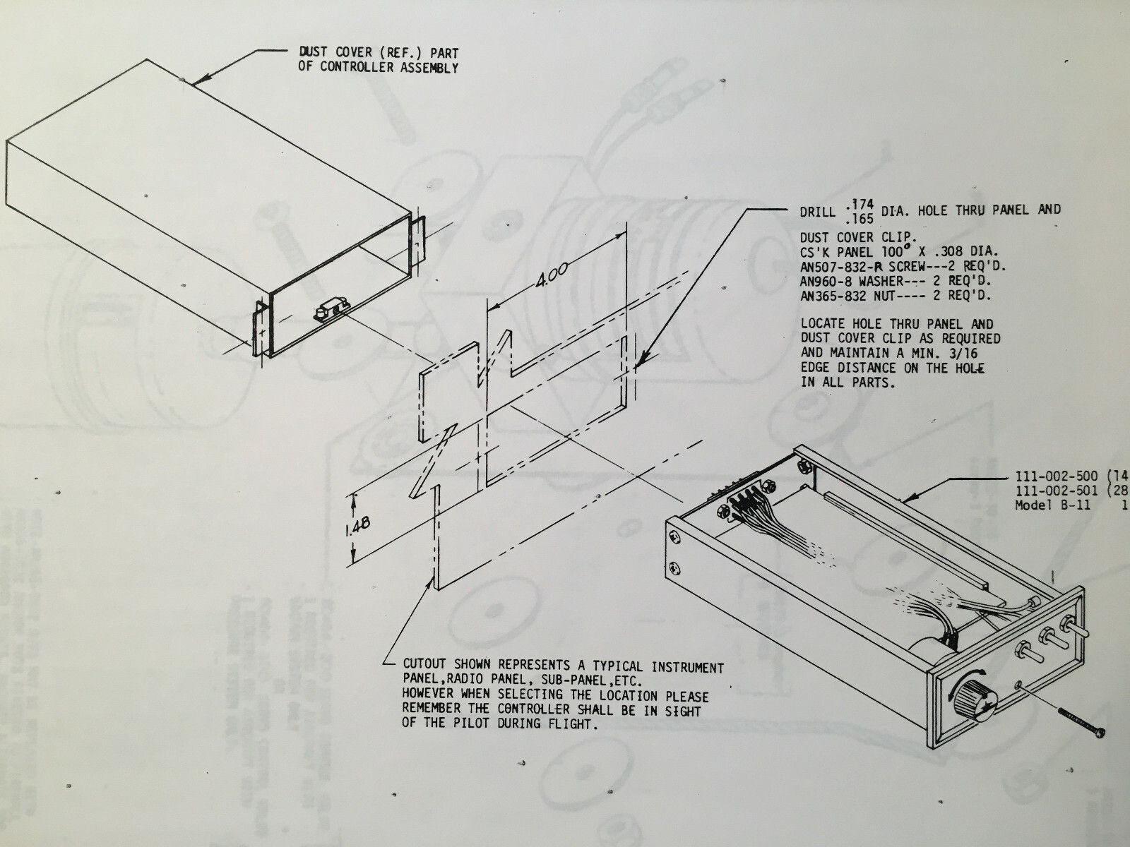 Brittain Accutrak B-11 Maintenance Manual