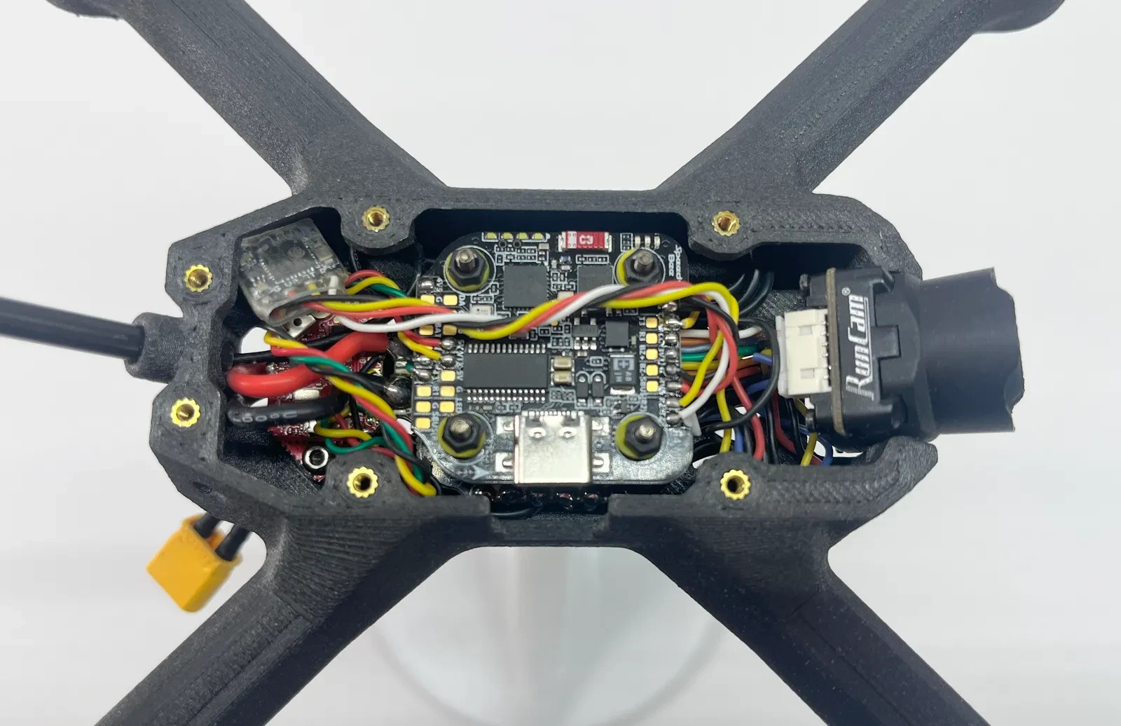 Wraith FPV Drone Kit – 4" 3D Printed Frame + Full Build Guide DIY Kit