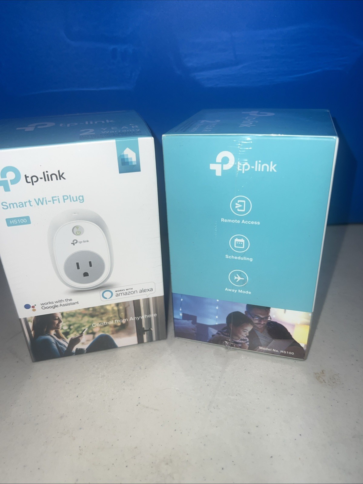 TP-Link HS100 Wi-Fi Smart Plug Kit - Twin Pack
