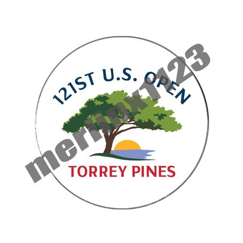 2021 US Open Torrey Pines Golf Ball Marker + HAT CLIP