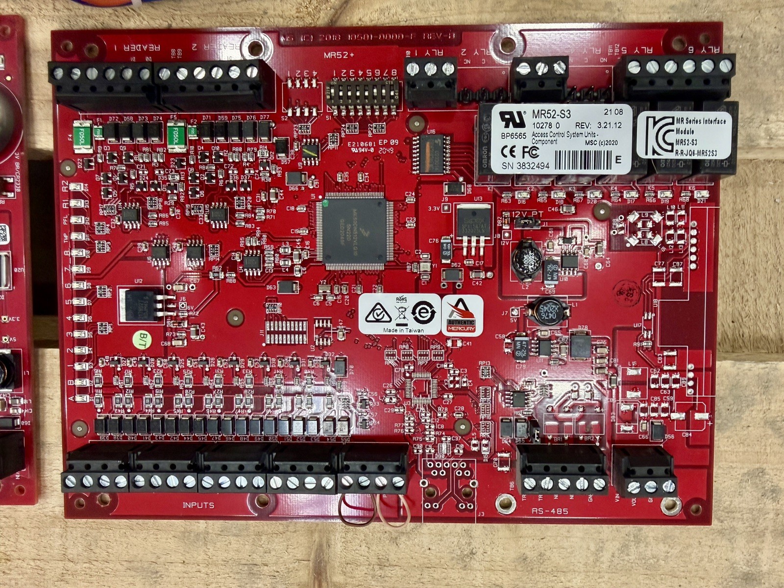 Mercury MR52-S3 Dual Reader Board Tested