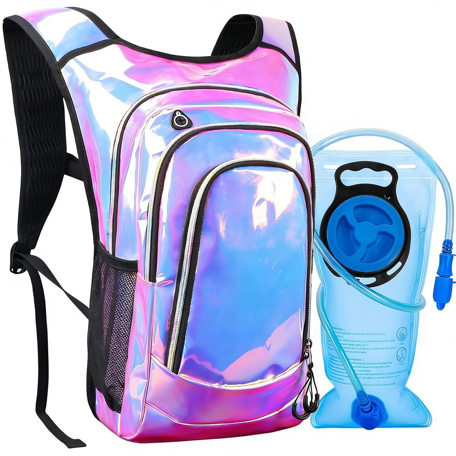Hydration Backpack, Festival Rave Hydration Pack, Water Backpack with 2L Hydr...