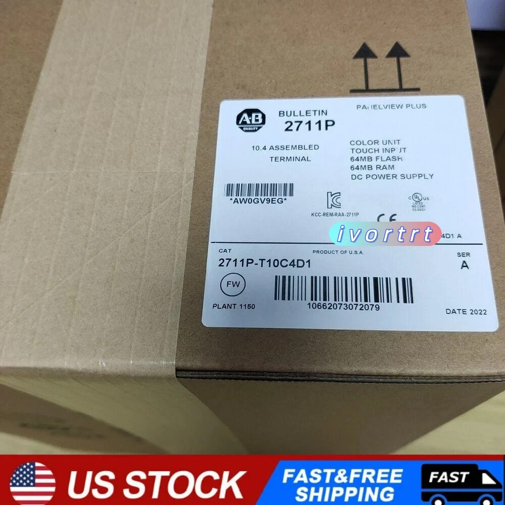 Brand New unopened A-B 2711P-T10C4D1 Best Quality PanelView Fast ship US STOCK
