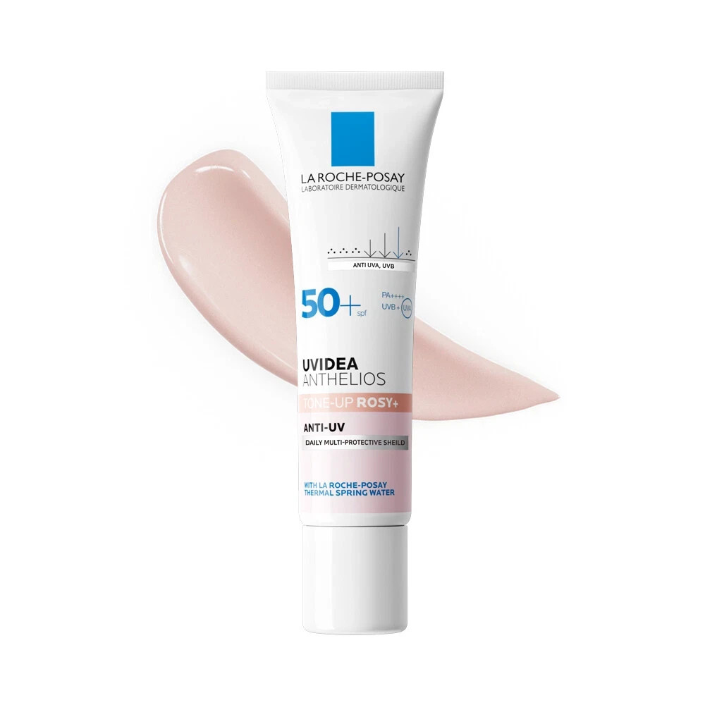 LA ROCHE-POSAY Uvidea Anthelios Tone-Up Rosy+ Glow 30ml SPF50 Japan Packaging