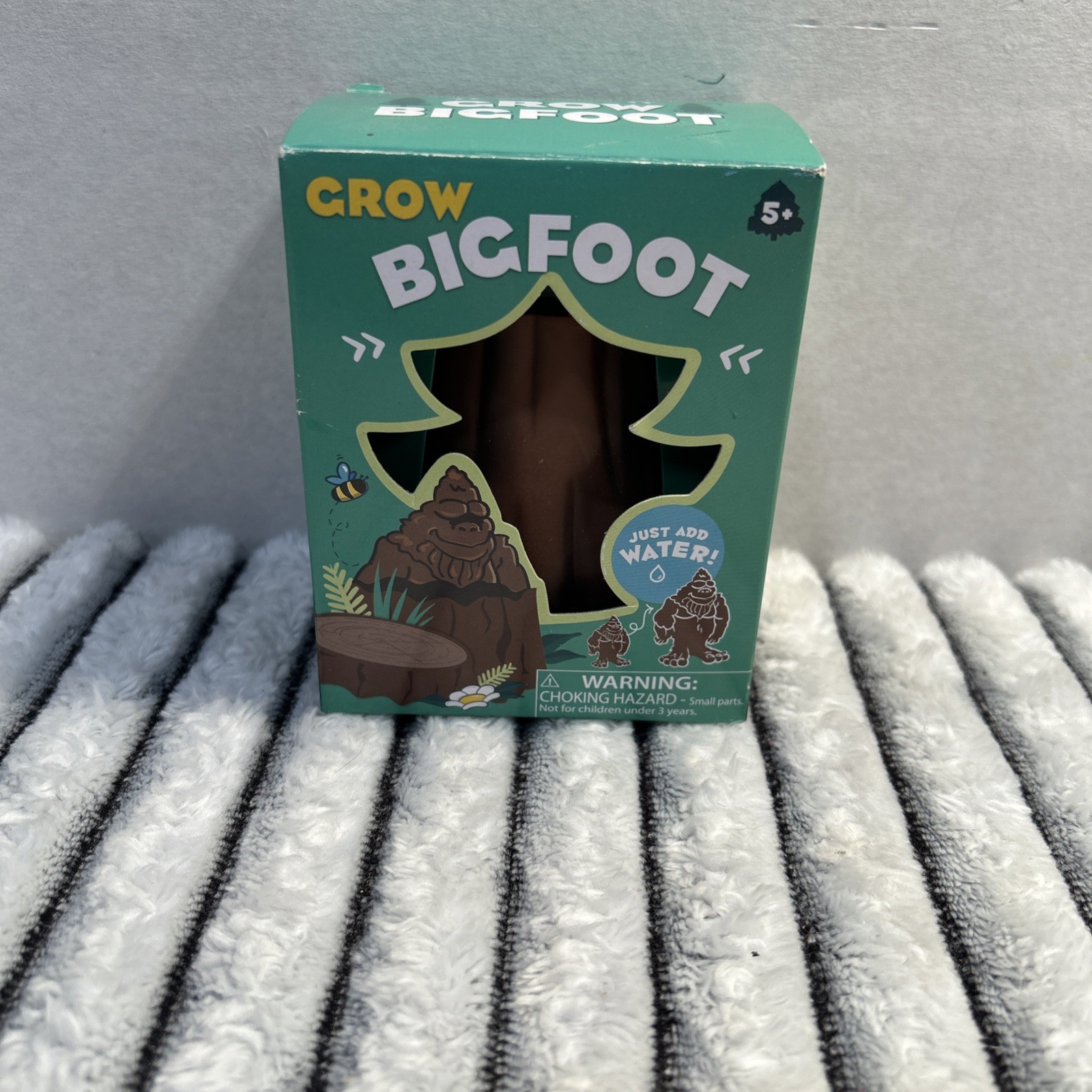 Toysmith Grow Bigfoot Toy Just Add Water Hatch Expands Sasquatch New in Box
