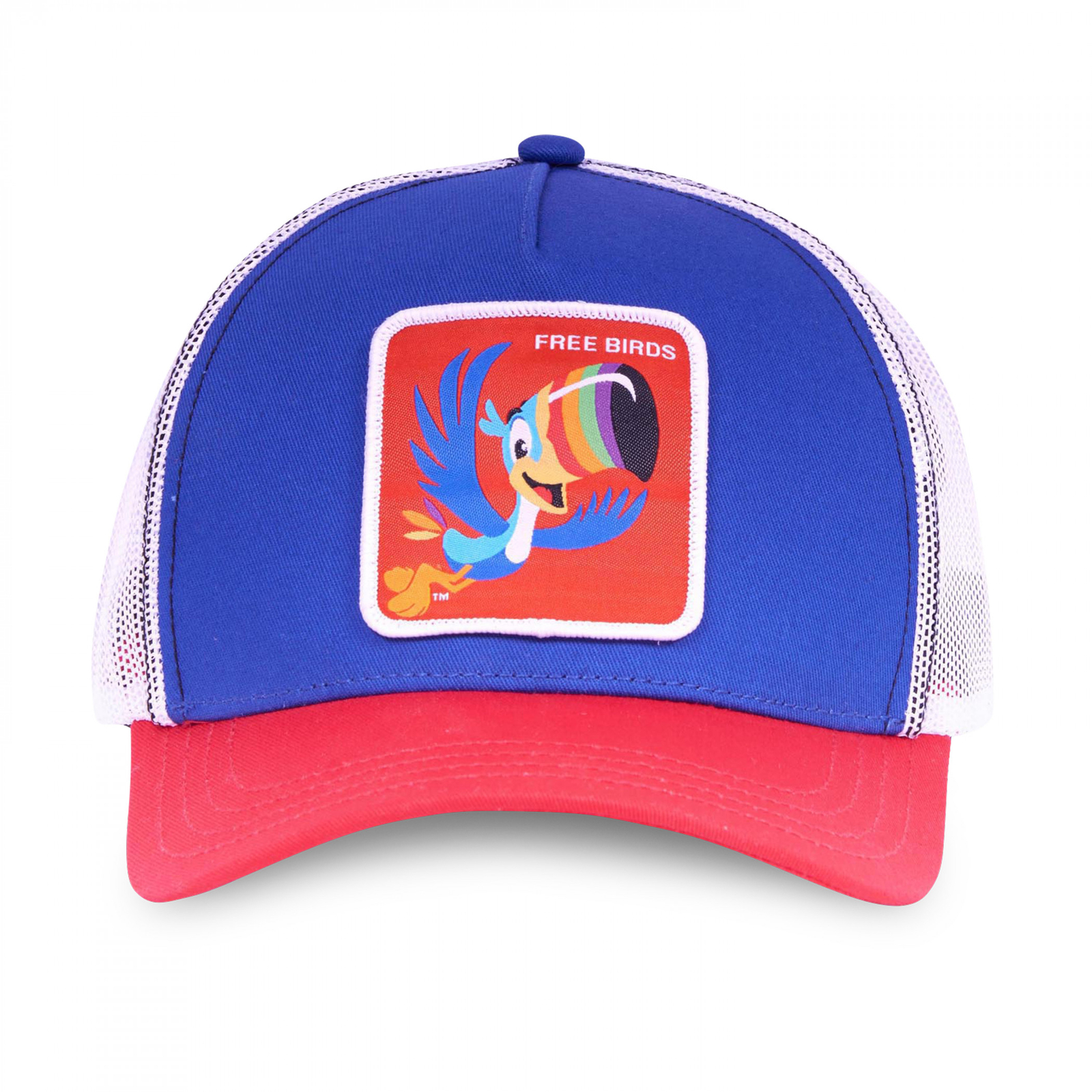 Froot Loops Toucan Sam Snapback Trucker Hat Multi-Color