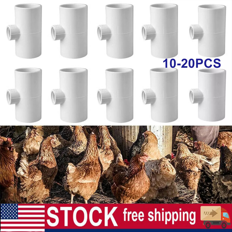 （10-20）three-way Connector For Chicken Waterer Fully Automatic
