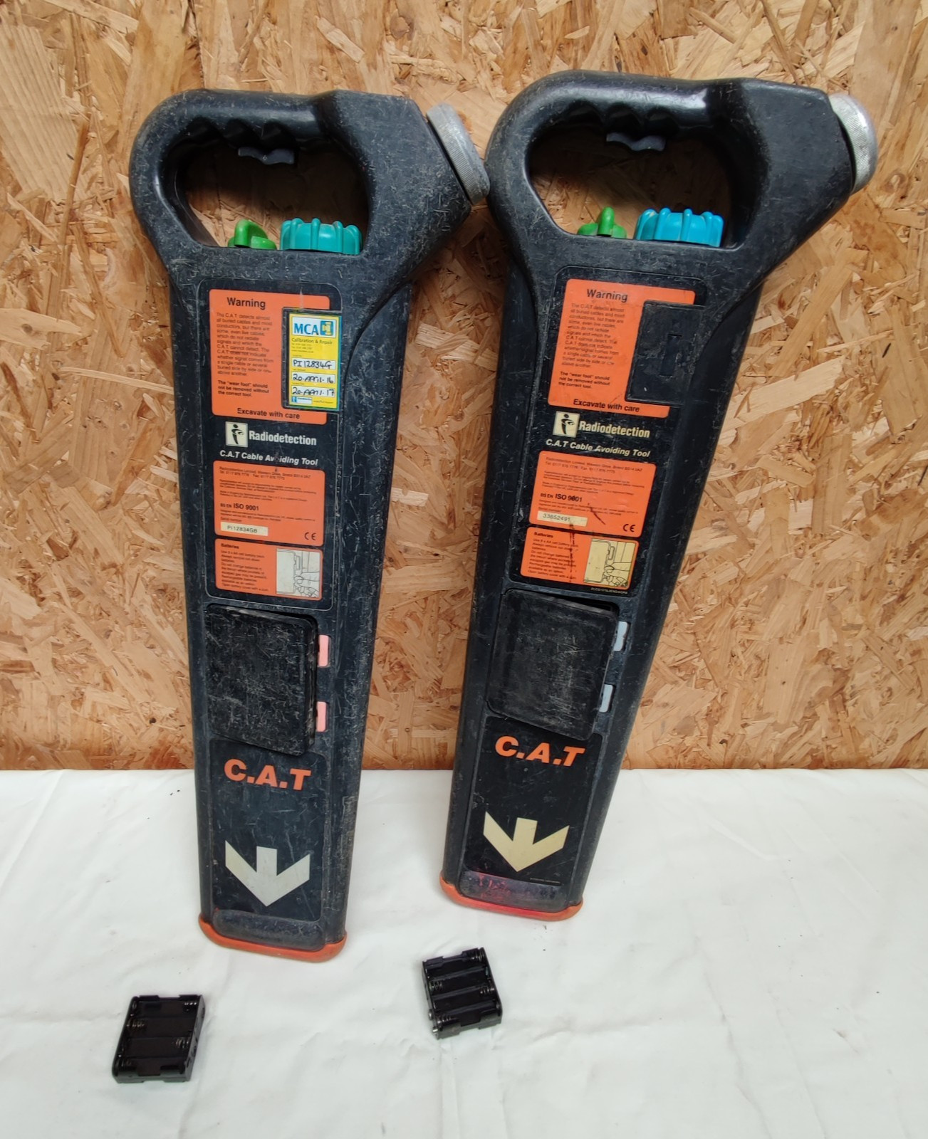 JOB LOT 2 RADIODETECTION C.A.T. CABLE AVOIDING TOOL SPARE & REPAIR