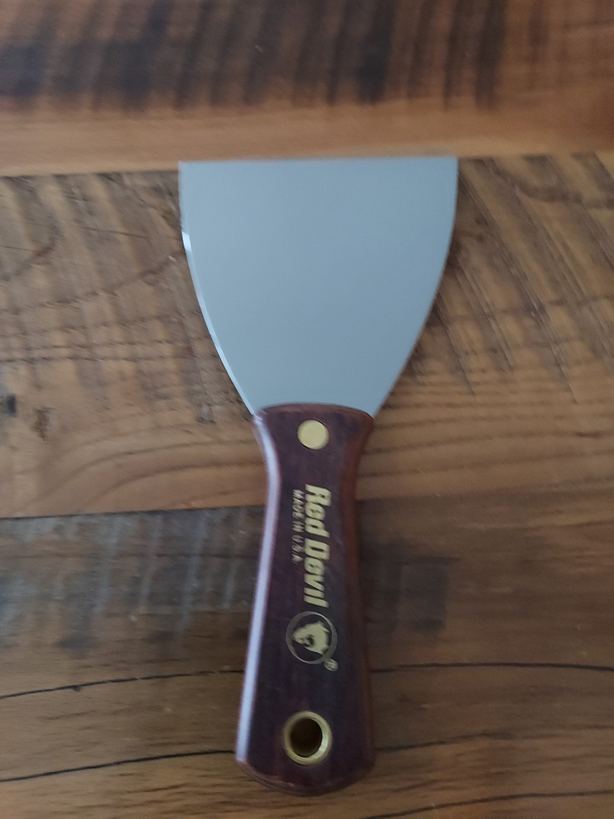 Putty Knife By Red Devil, USA,  New,  4", 8.1/4" Long, Classic Original