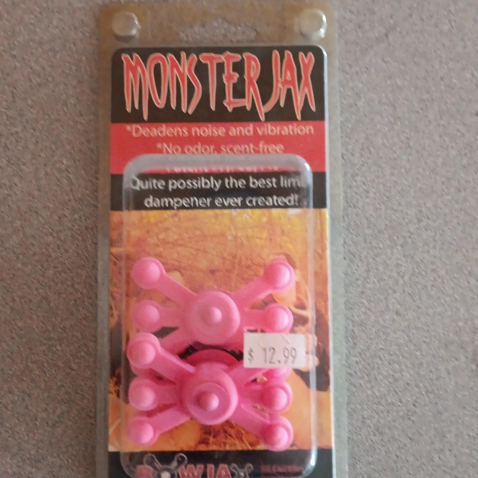 Bowjax Monsterjax Limb Dampeners Pink Deadens Noise Vibration Reduction