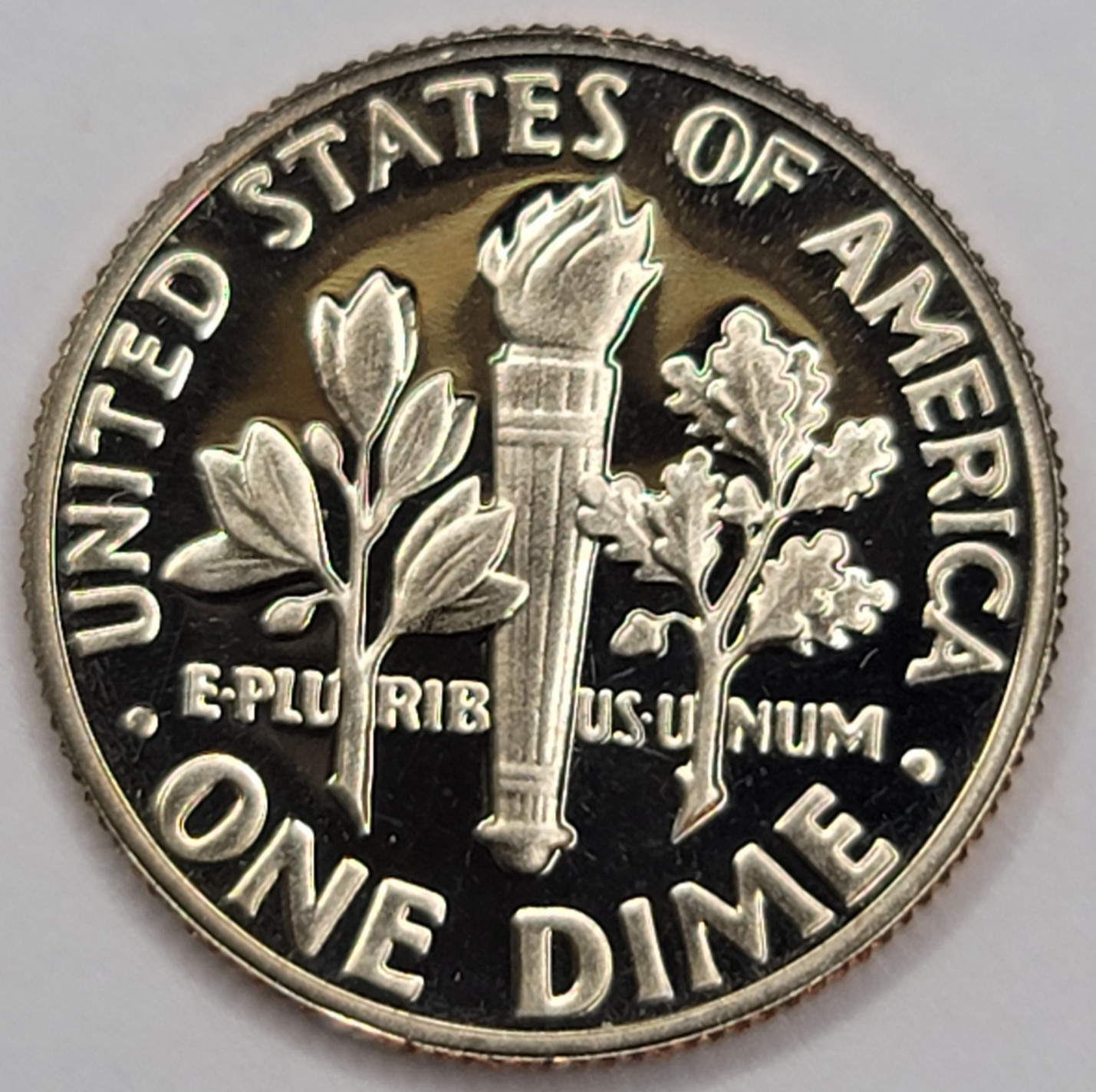 1978 S Gem Proof DCAM Roosevelt Dime - CN-Clad