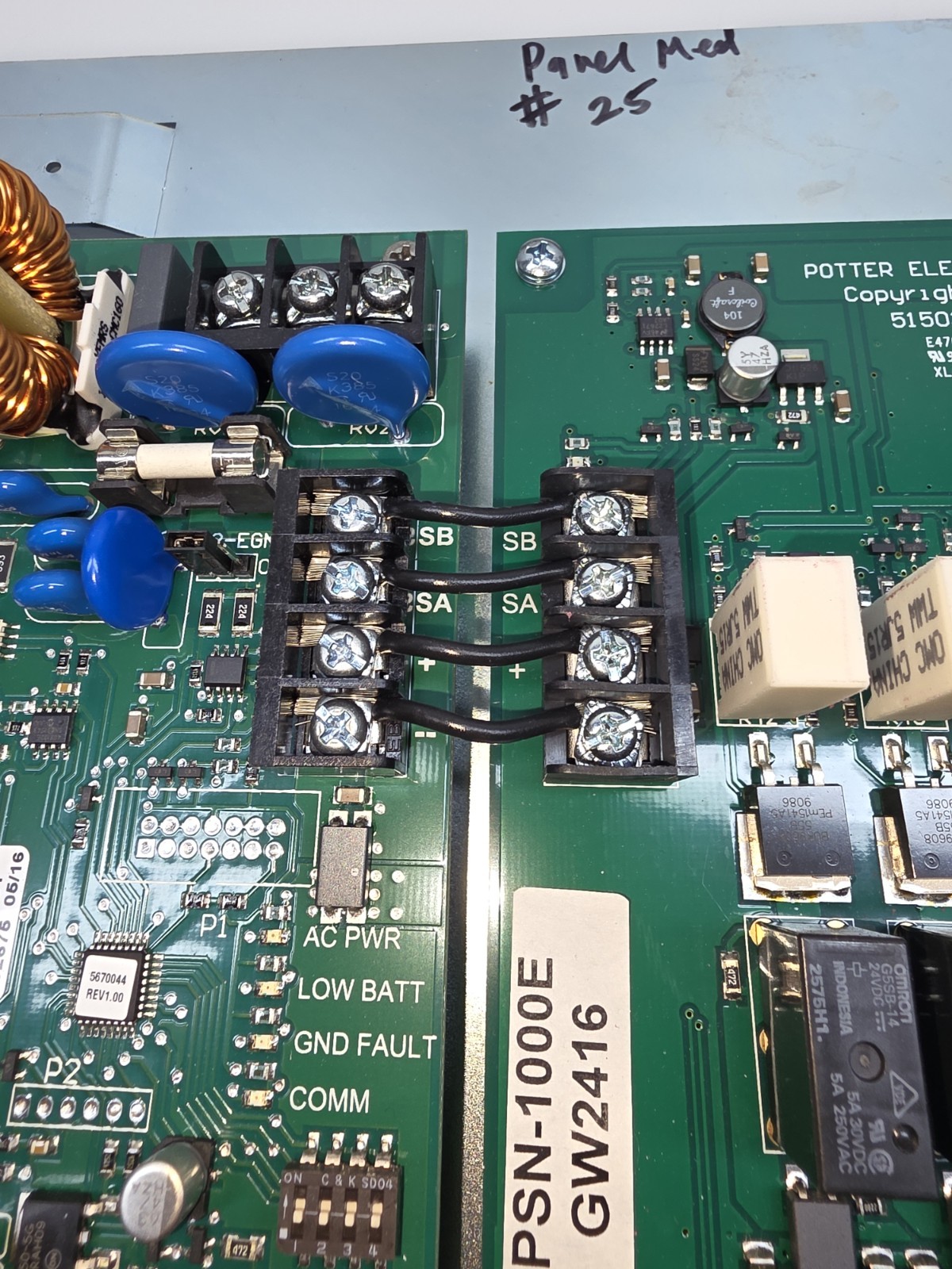 Potter - Replacement Board Assembly Kit for PSN-1000E - Dual Boards Mounting Hdw