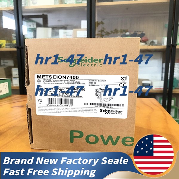 NEW Schneider Electric METSEION7400 PowerLogic ION7400 Panel Mount Free Shipping