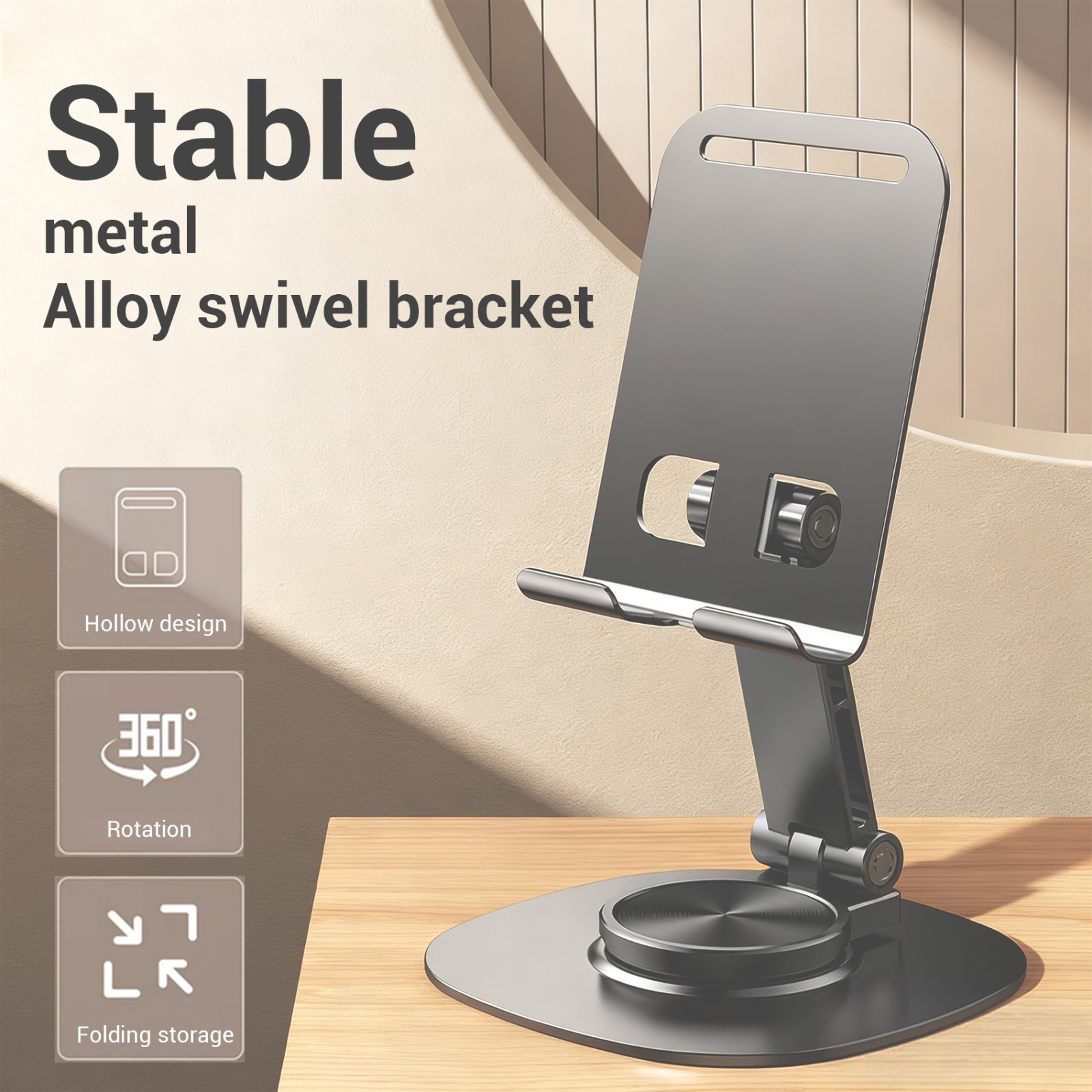 Adjustable Universal Tablet Stand Desk Holder Mount For Cell Phone iPad iPhone