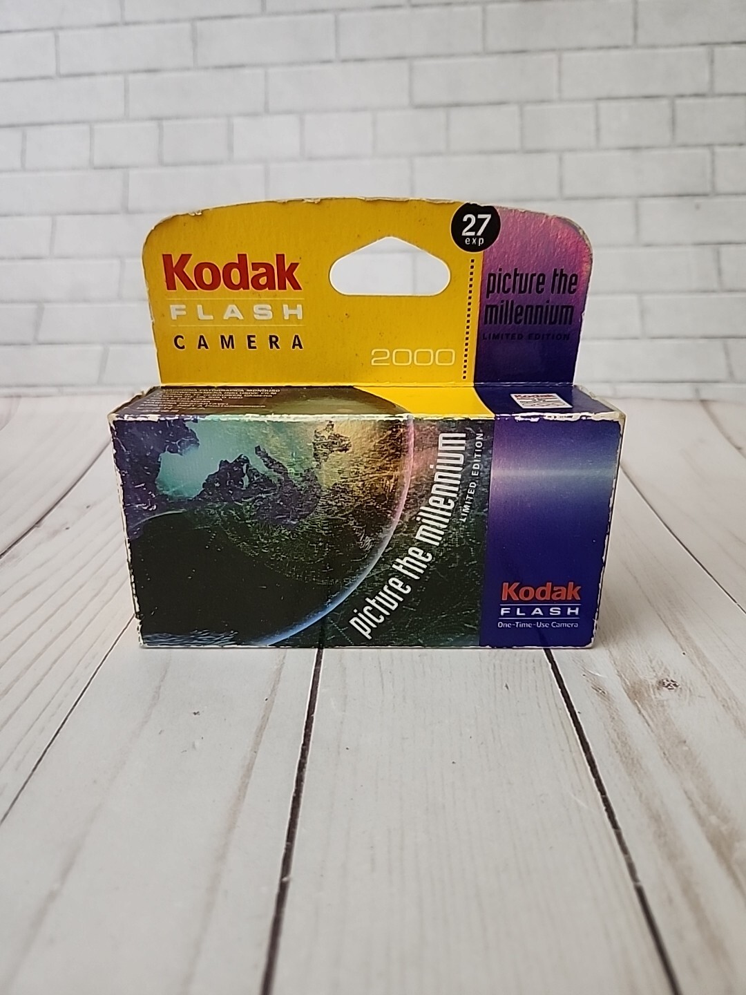 Kodak Disposable Camera Picture The Millennium Limited Edition 27 Exposure Flash