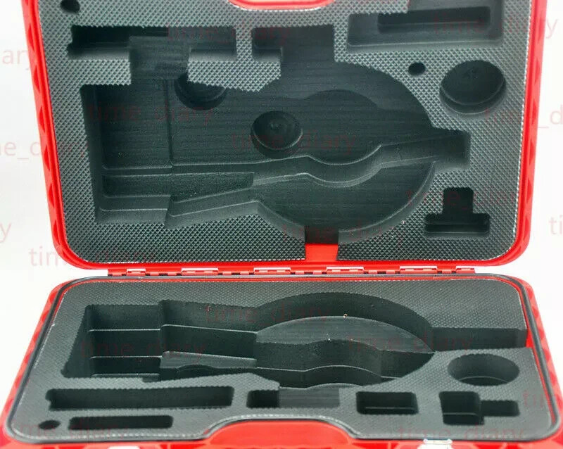 LEICA TOTAL STATION RED COLOR Hard Carrying CASE for TPS TCR300/400/700/800