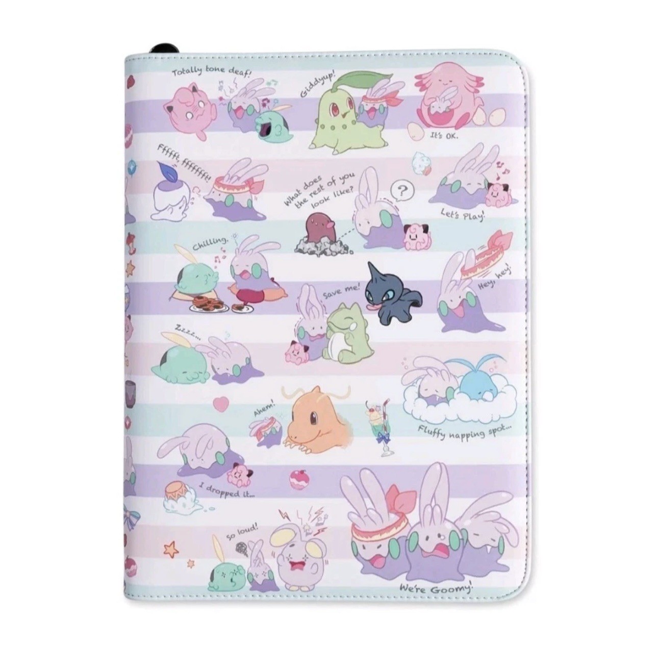 We're Goomy Zip Binder Sealed New Pokémon Center Exclusive 9 Pocket 360 Cards