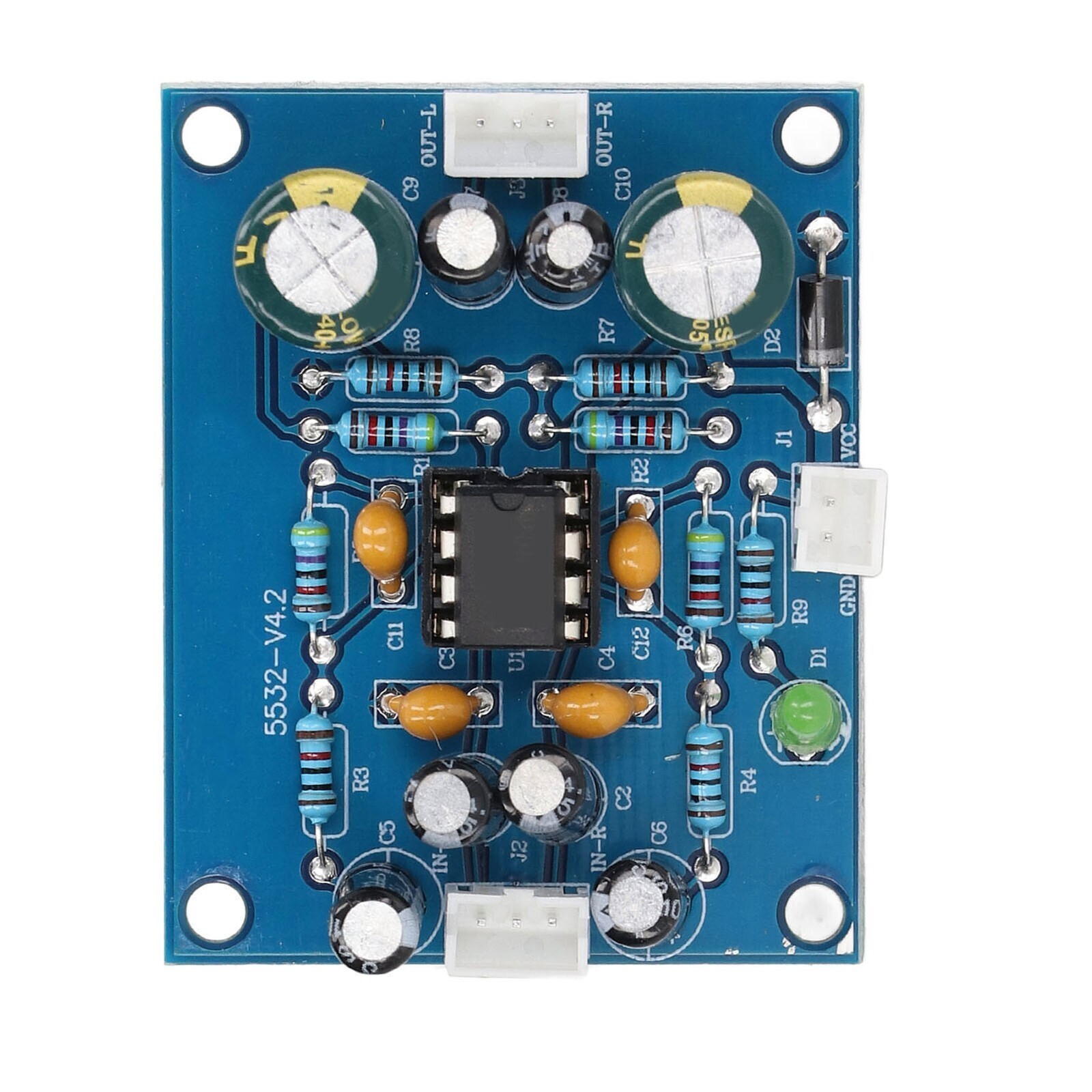 Preamp Module Audio Preamplifier Board NE5532 Chip Accessory Part