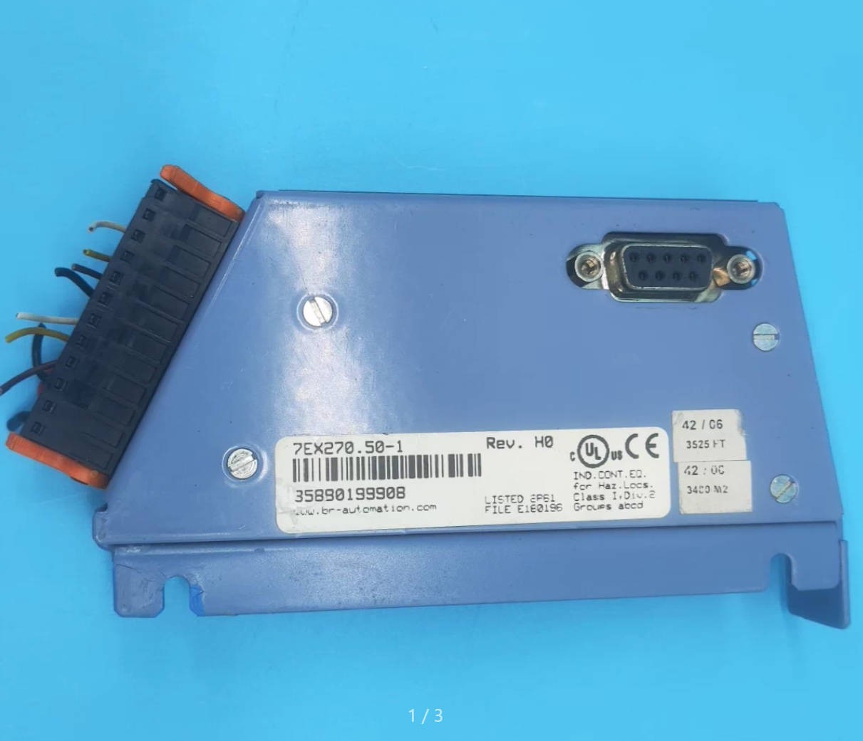 Used & Tested B&R 7EX270.50-1 With Warranty (by DHL/Fedex Fast delivery)