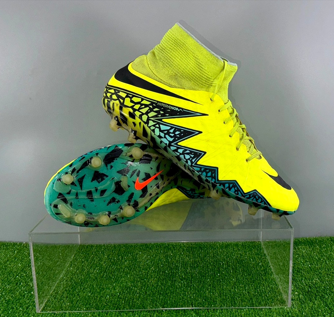 Nike Hypervenom Phantom II FG 747213-703 Elite US9 UK8 Yellow boots Cleats mens