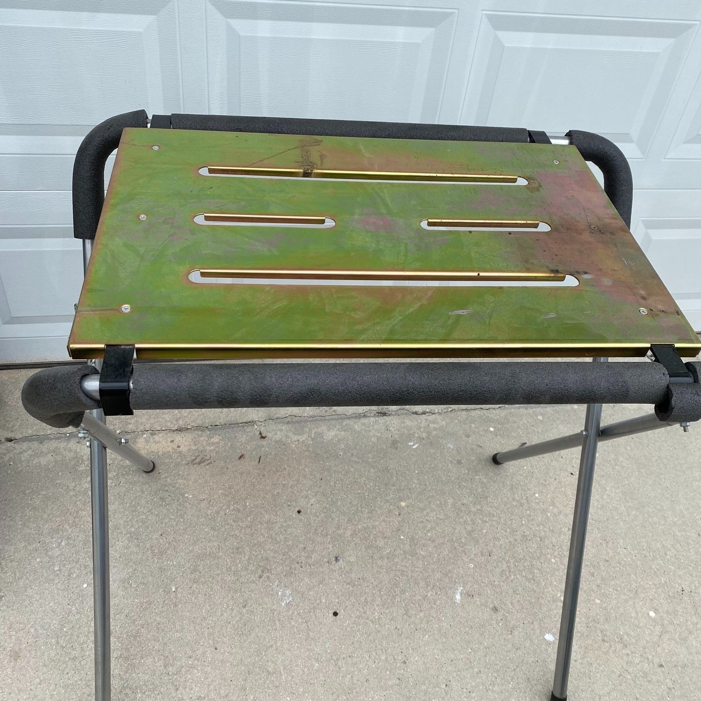 Eastwood Adjustable Steel Welding Workbench Portable Folding Table Work Surface