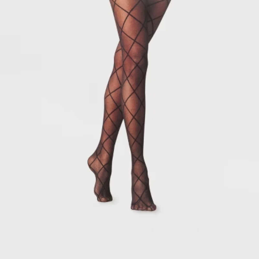 Women's Diamond Shift Sheer Tights - A New Day™