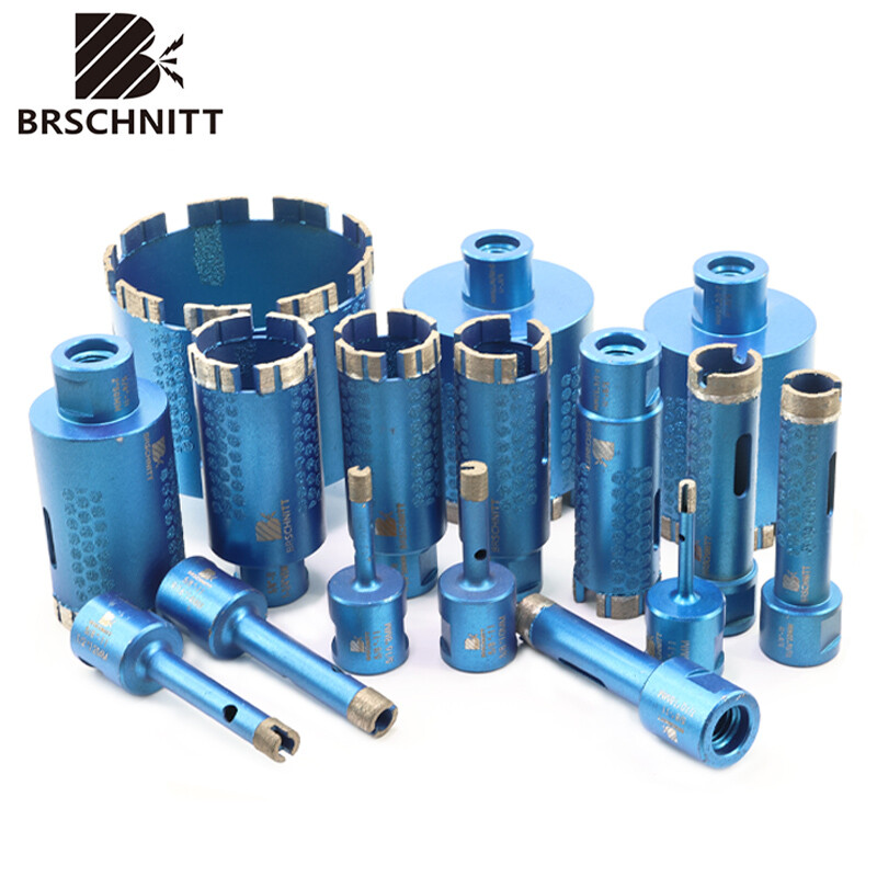 Welded Diamond Core Drilling Bit Hole Saw for Granite Marble Concrete 6-102mm