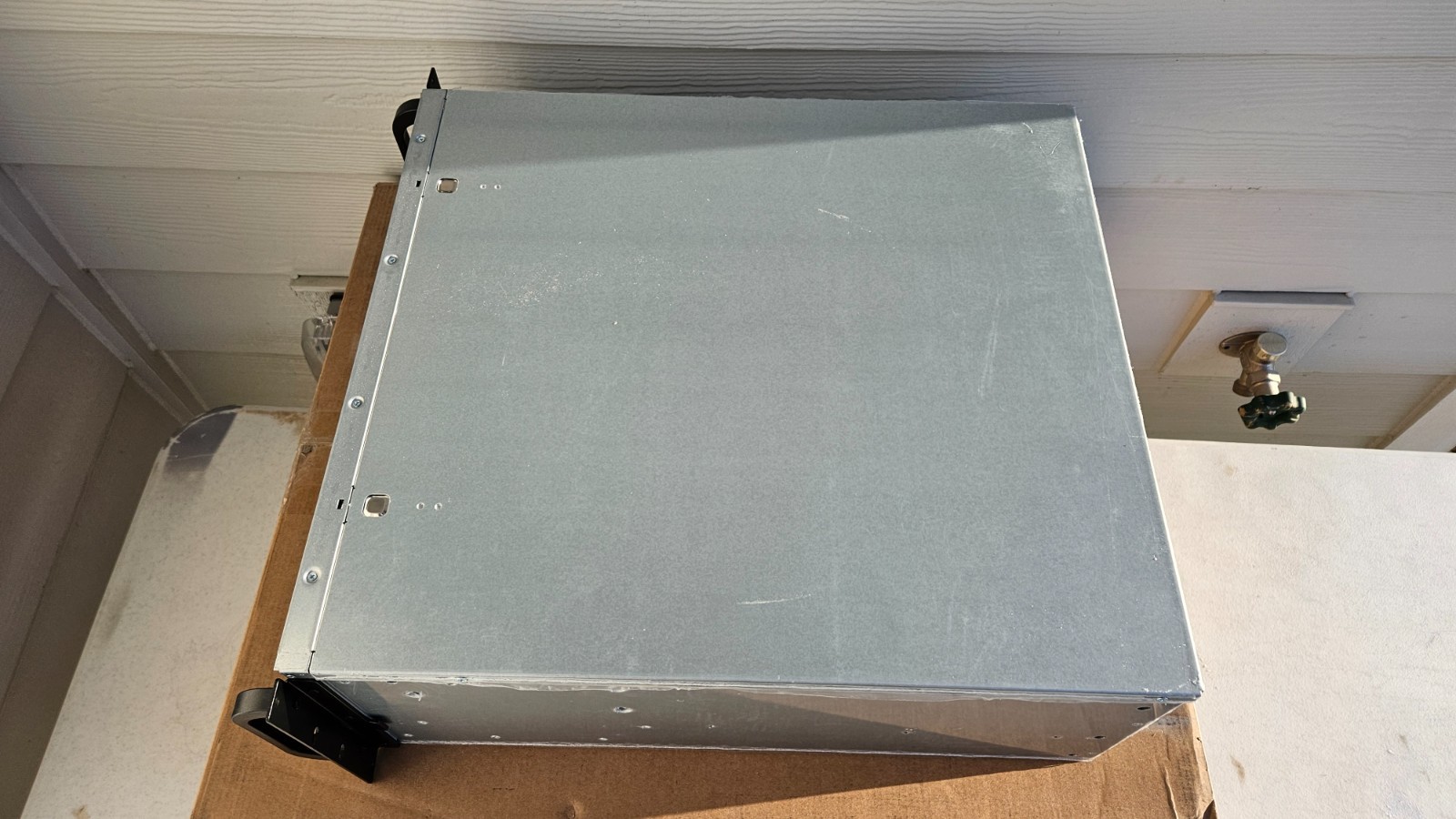 4U Rackmount Server Ai 19" Short Depth Chassis Computer Case 15-Drive Bays