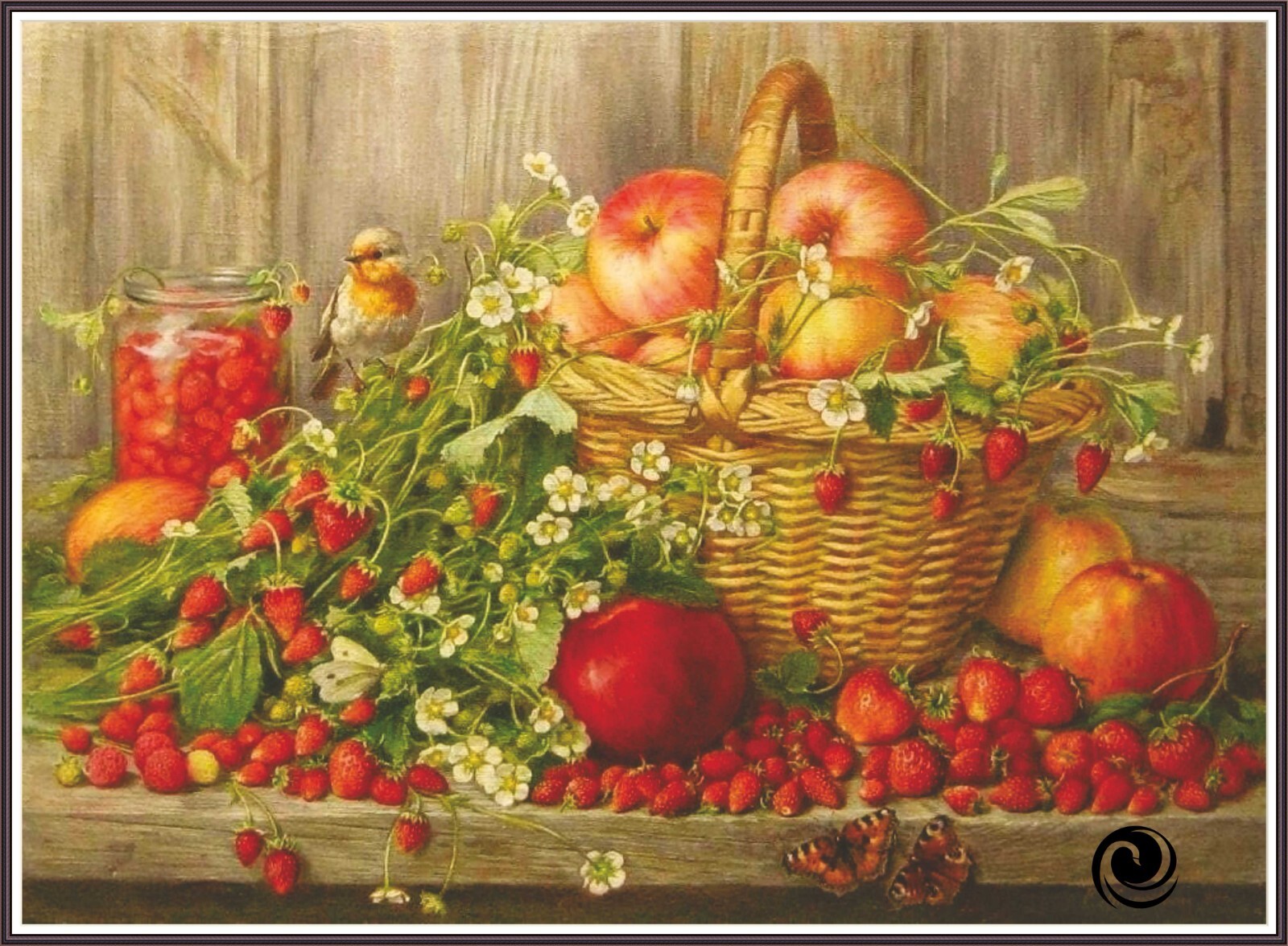 Summer Harvest 528  Chart Counted Cross Stitch Pattern Needlework