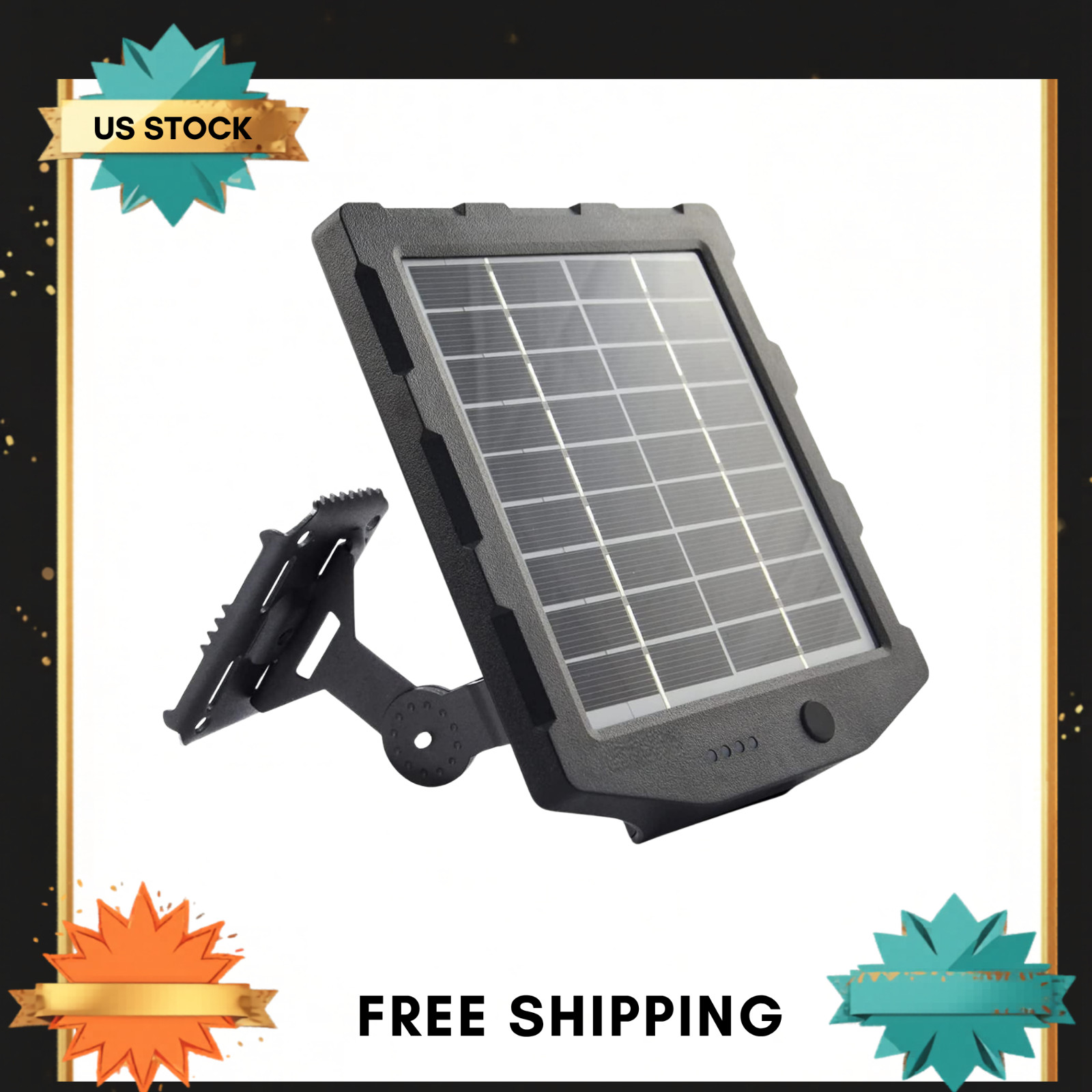Trail Camera Solar Panel,Solar Battery Charger Kit 12V/1A 6V/1.5A