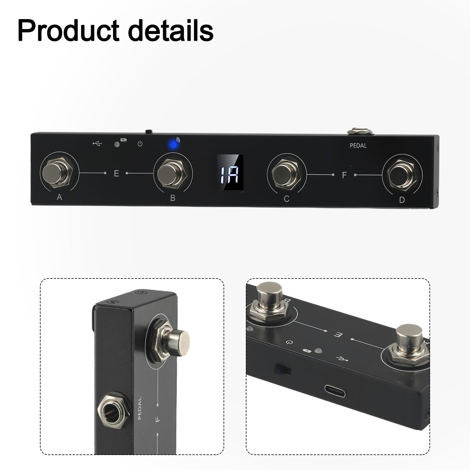 MVAVE Chocolate FOR MIDI Footswitch Controller Extended Life-Easy NEW
