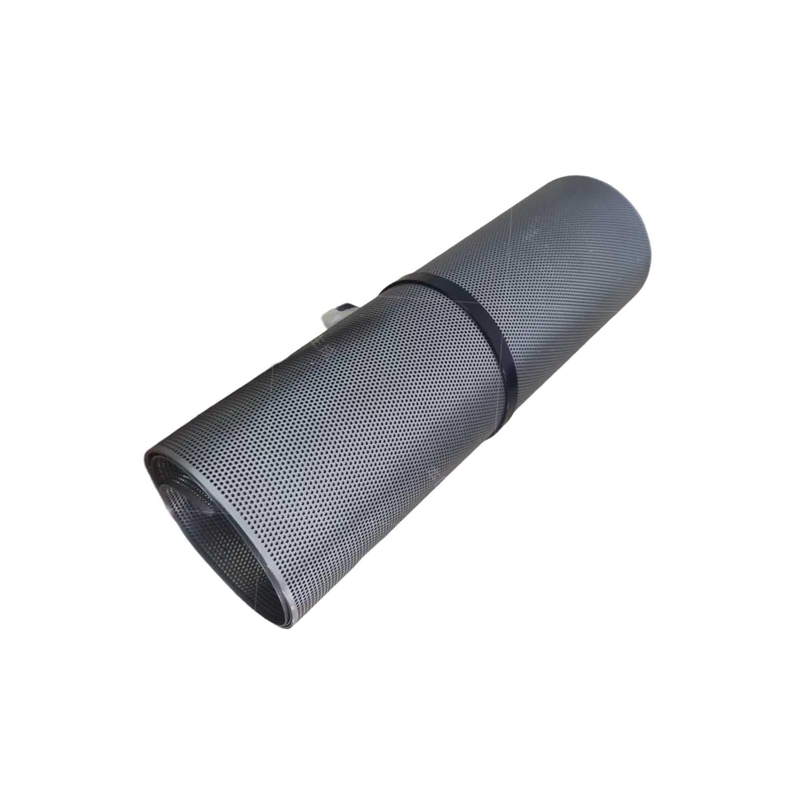 304 Stainless Steel Perforated Sheet, 0.06" Hole Size, 0.02" silver
