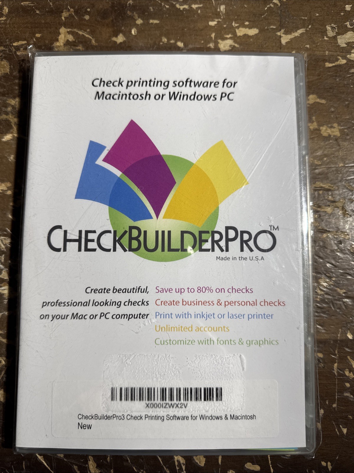 CheckBuilderPro - Windows & Mac Check Printing Software New Open Box