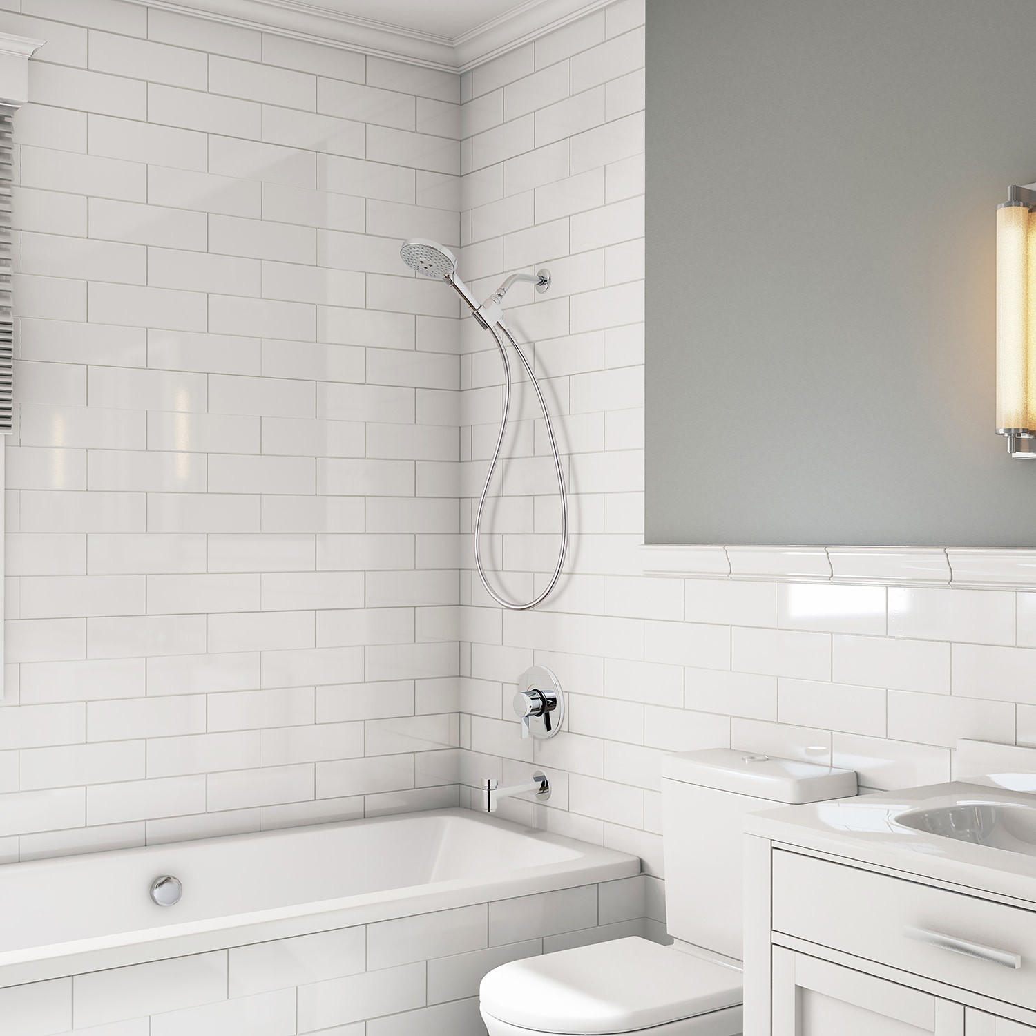 Hansgrohe 04913 Raindance Select S 2.5 GPM Multi Function Hand - Chrome