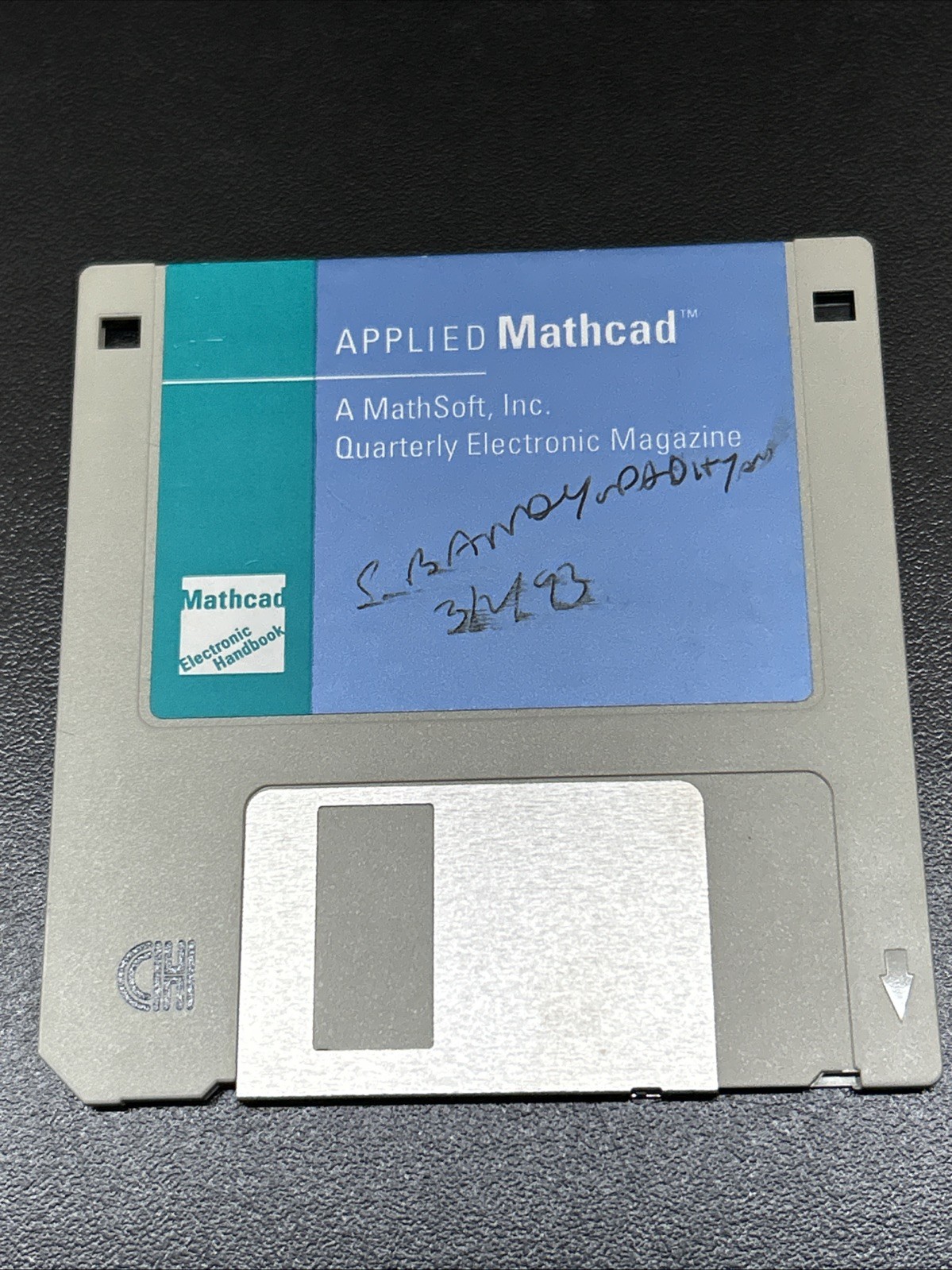 Applied Mathcad - 1992 - 3.5" Floppy Disk - Mathsoft - Vintage Software