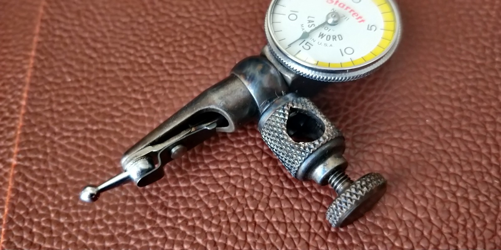 Starrett 711GCSZ Dial Test Indicator "Last Word" FULL SET IN MINT CONDITION